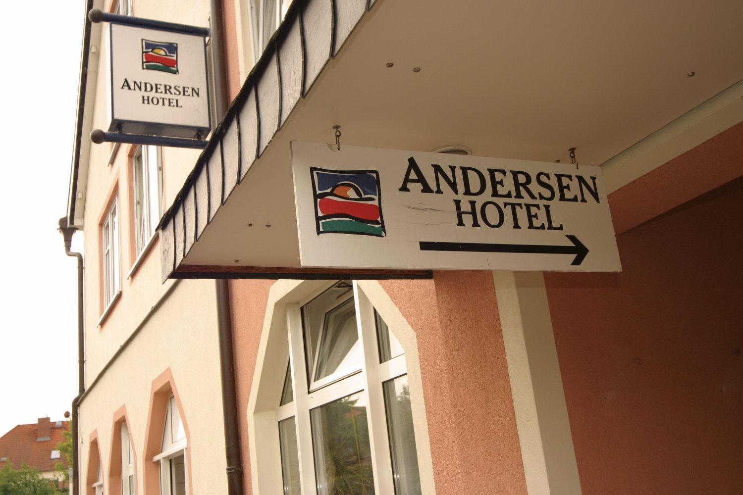 Andersen Hotel Schwedt/Oder Exterior foto
